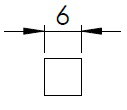 VERGALHAO QUAD. 6MM - NAT - KG - NH