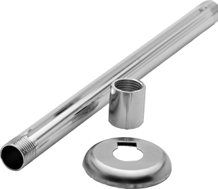 BRAÇO P/ CHUVEIRO EXTRA - 40CM - POLIDO - NH
